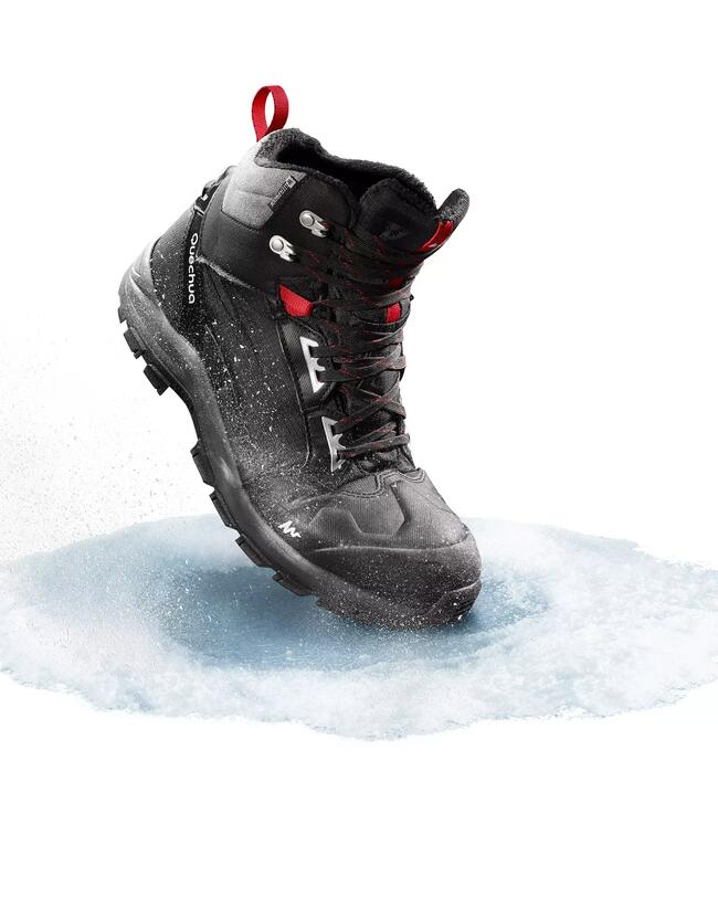 Męskie ciepłe buty SH500 Mountain mid