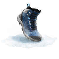 Winterschuhe Winterwandern SH520 X-Warm wasserdicht Herren blau