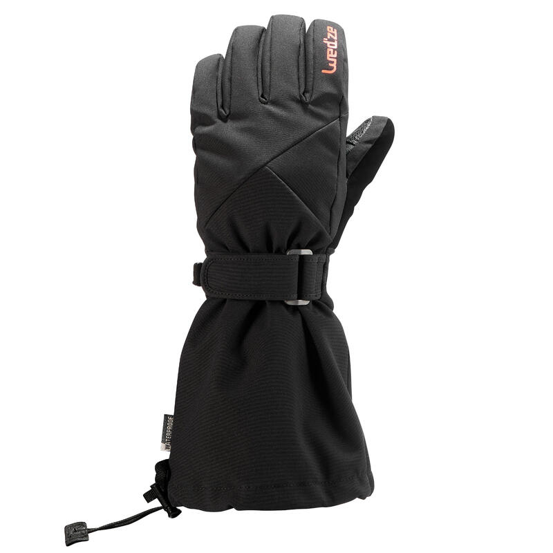 GANTS DE SKI ENFANT 550 NOIRS