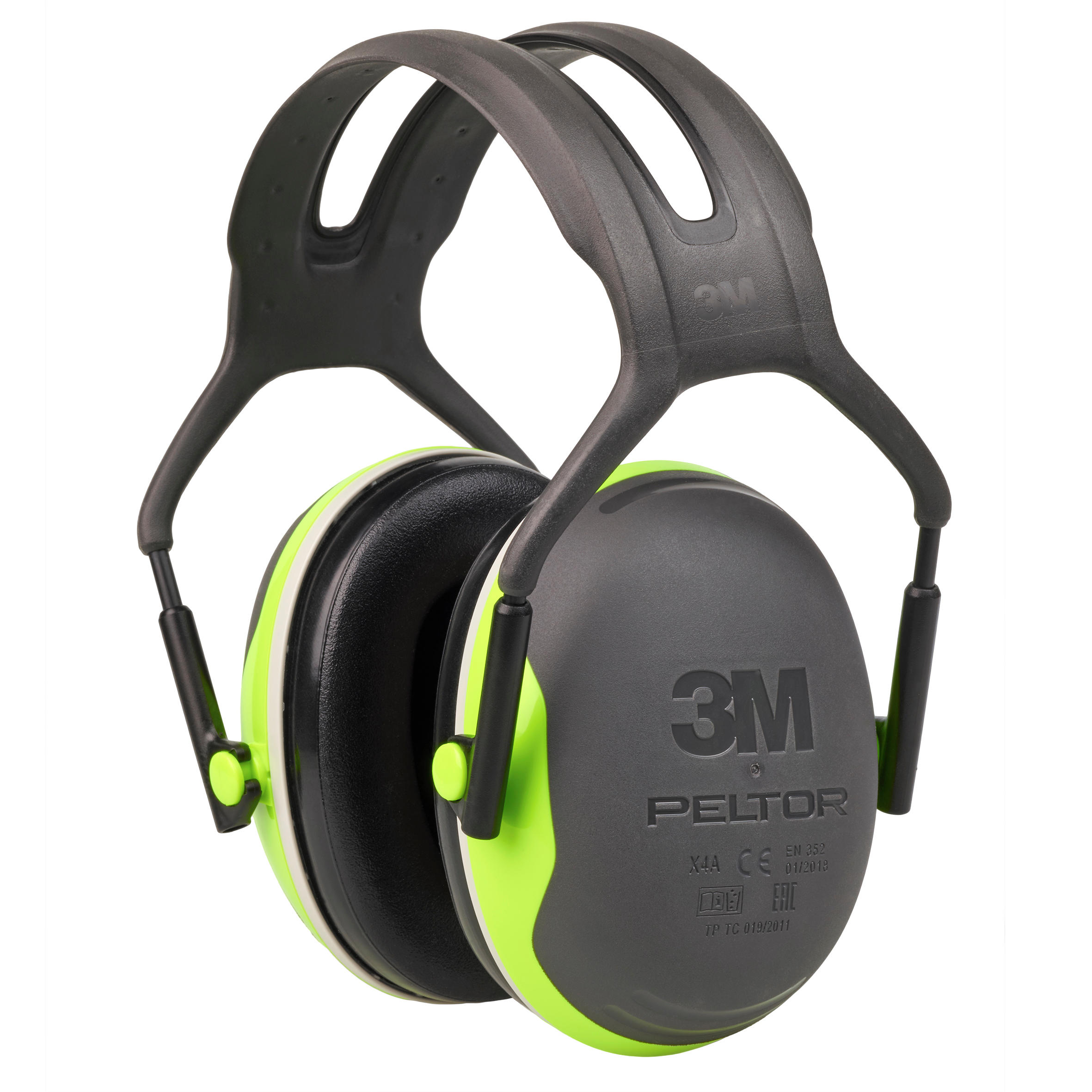 Casque antibruit Peltor X4 vert fluorescent X4-A (le casque )