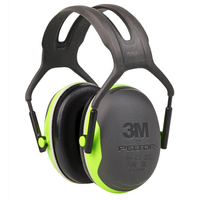 CASQUE ANTI BRUIT PELTOR X4A NOIR VERT