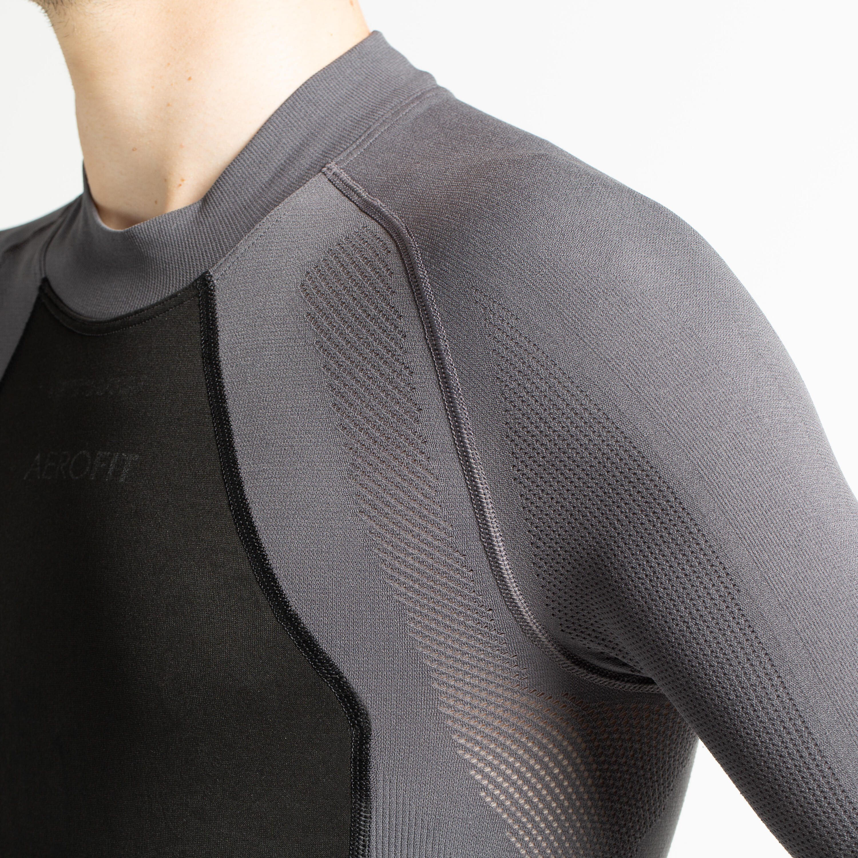 Wielren thermoshirt heren Roadr 920 Extreme met lange mouwen zwart 2/5