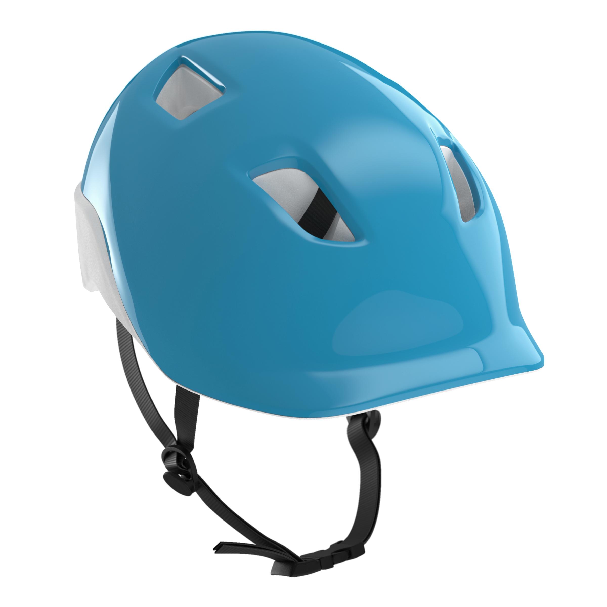 BTWIN 100 Kids' Cycling Helmet - Blue