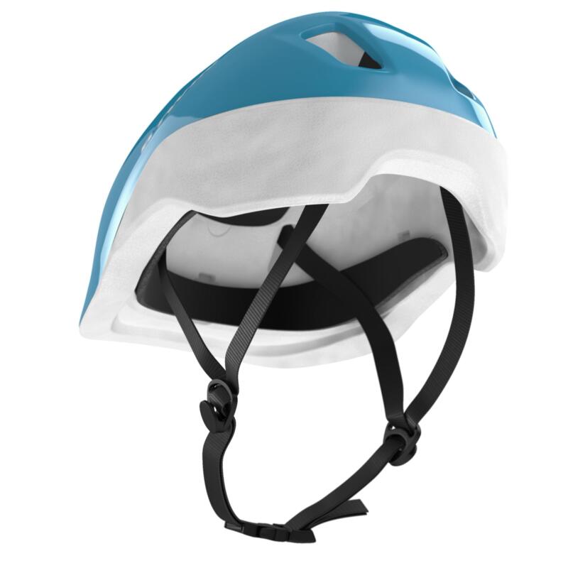 100 Kids' Cycling Helmet - Blue BTWIN - Decathlon