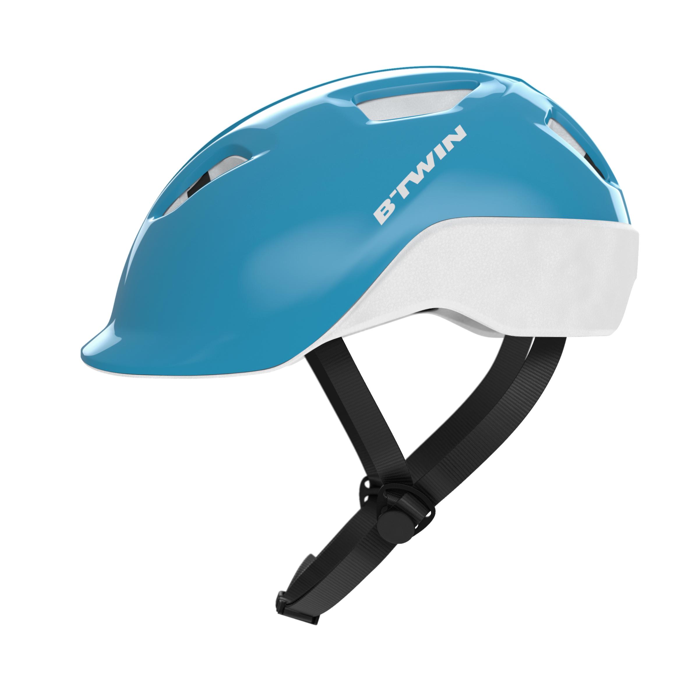 100 Kids' Cycling Helmet - Blue 3/7