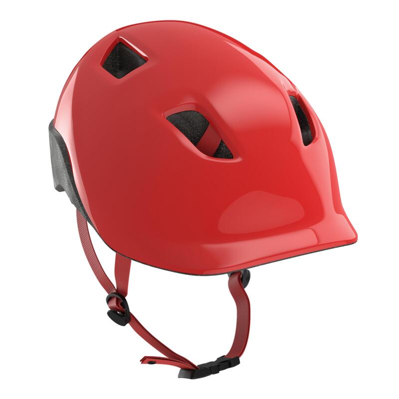 CASCO DE BICICLETA PARA NIÑOS 500 ROJO