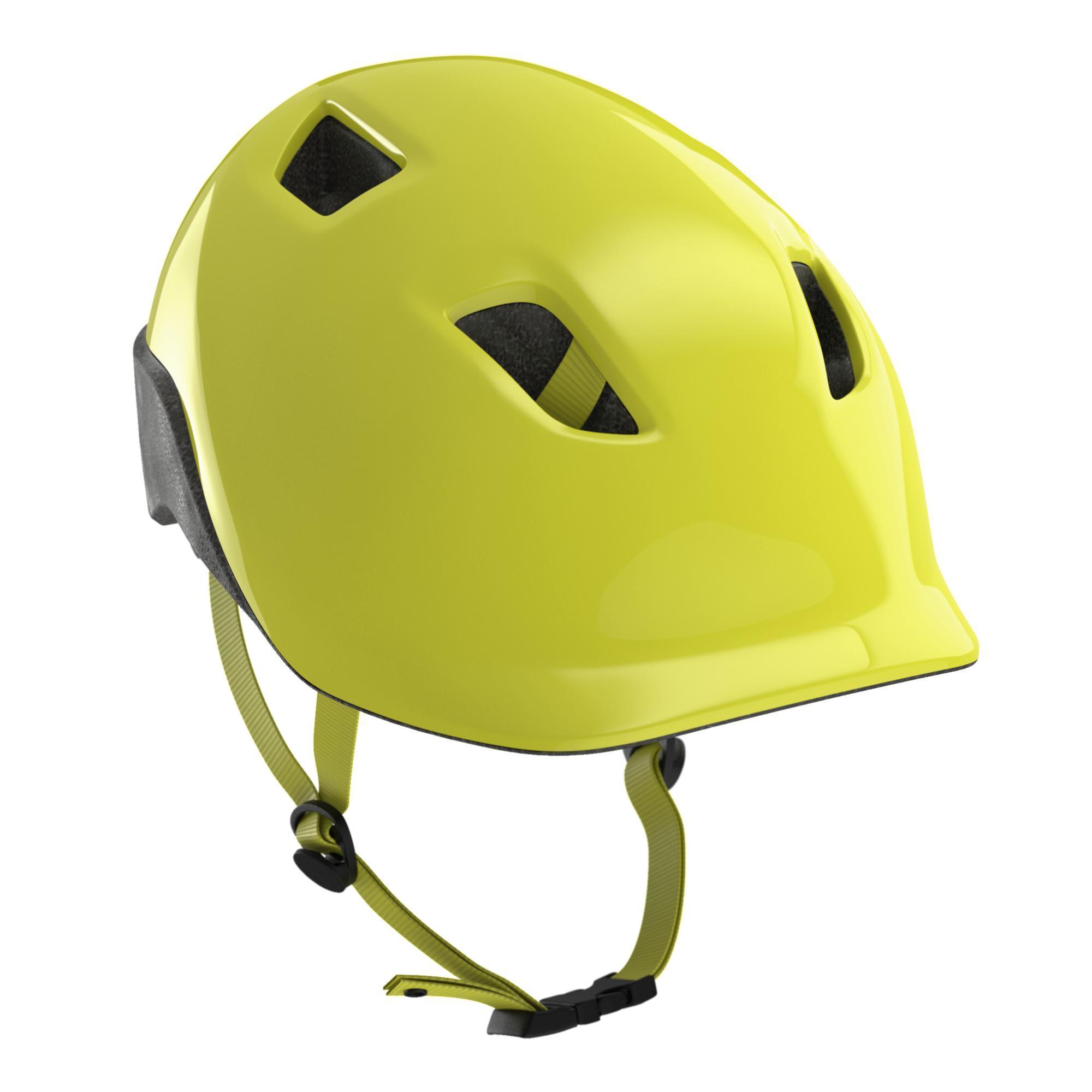 500 Kids' Cycling Helmet - Neon BTWIN 