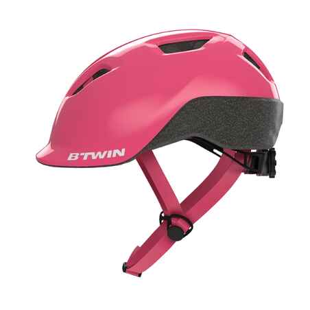 CASCO DE BICICLETA PARA NIÑOS 500 ROSA