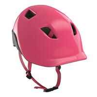 CASCO DE BICICLETA PARA NIÑOS 500 ROSA