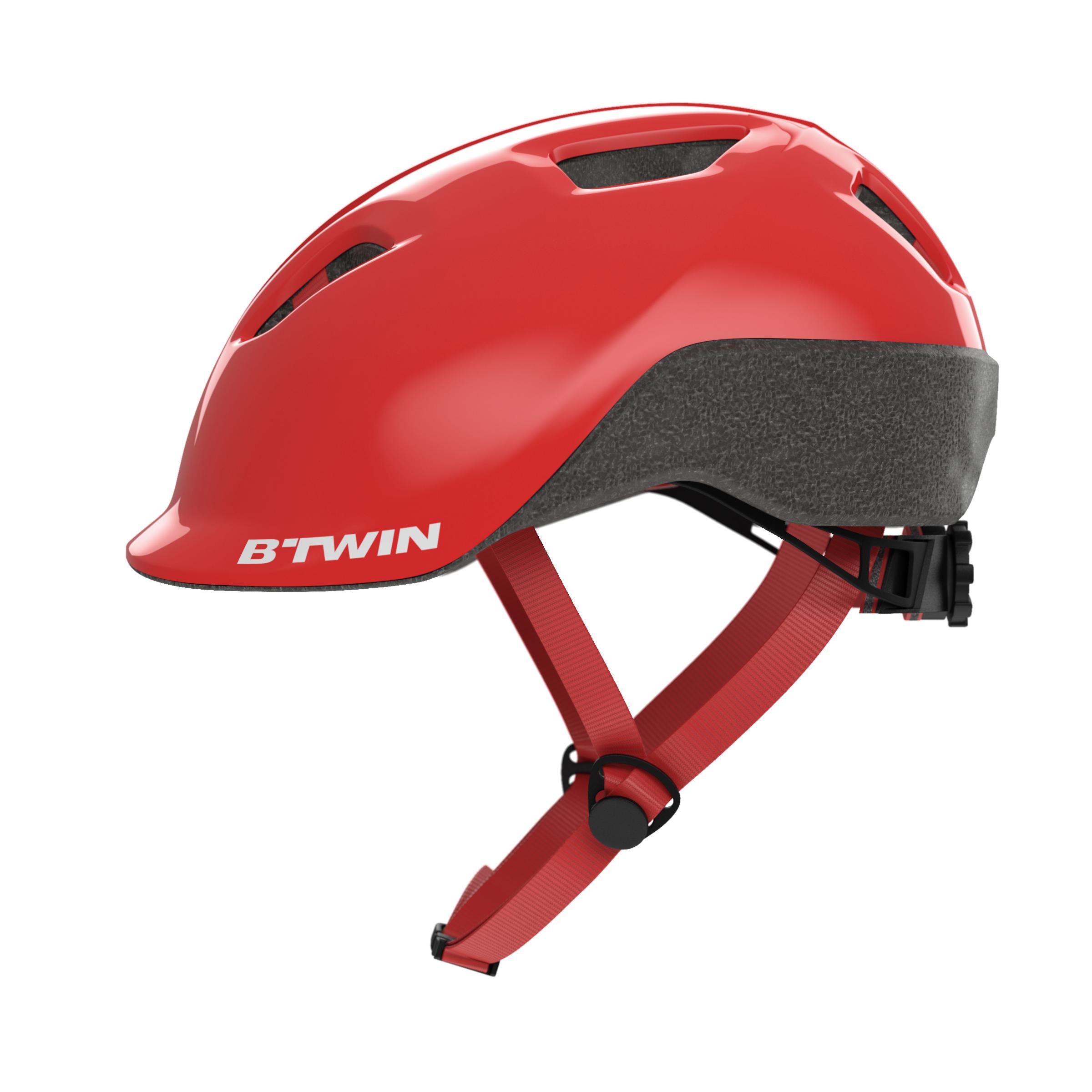 kids bike helmet red