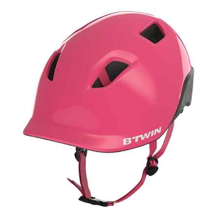 CASCO DE BICICLETA PARA NIÑOS 500 ROSA