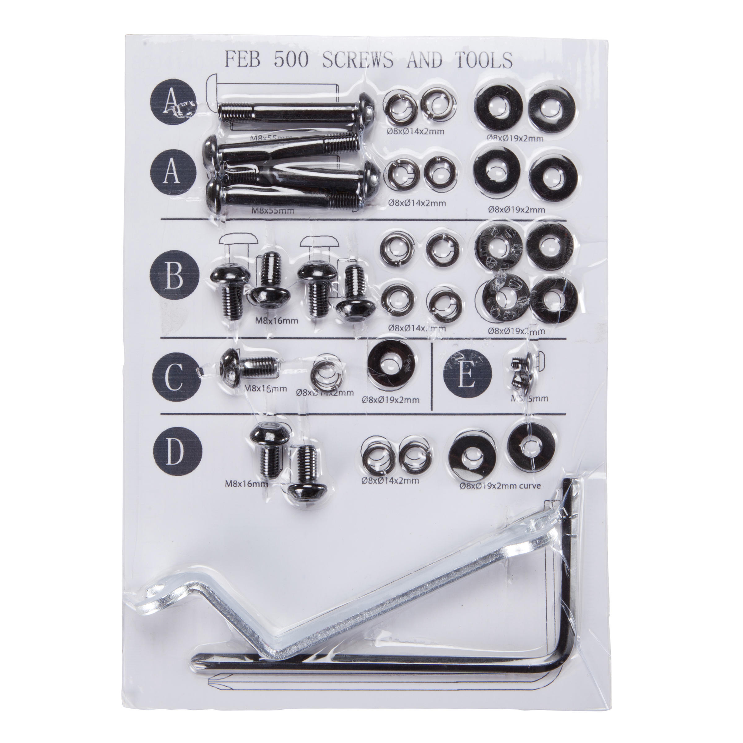Domyos - Feb 500 Sp Kit Visserie - Visserie - Sav Fitness - Incolore - Taille Unique - Decathlon