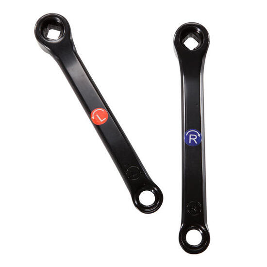 KIT MANIVELLES 170MM NOIR