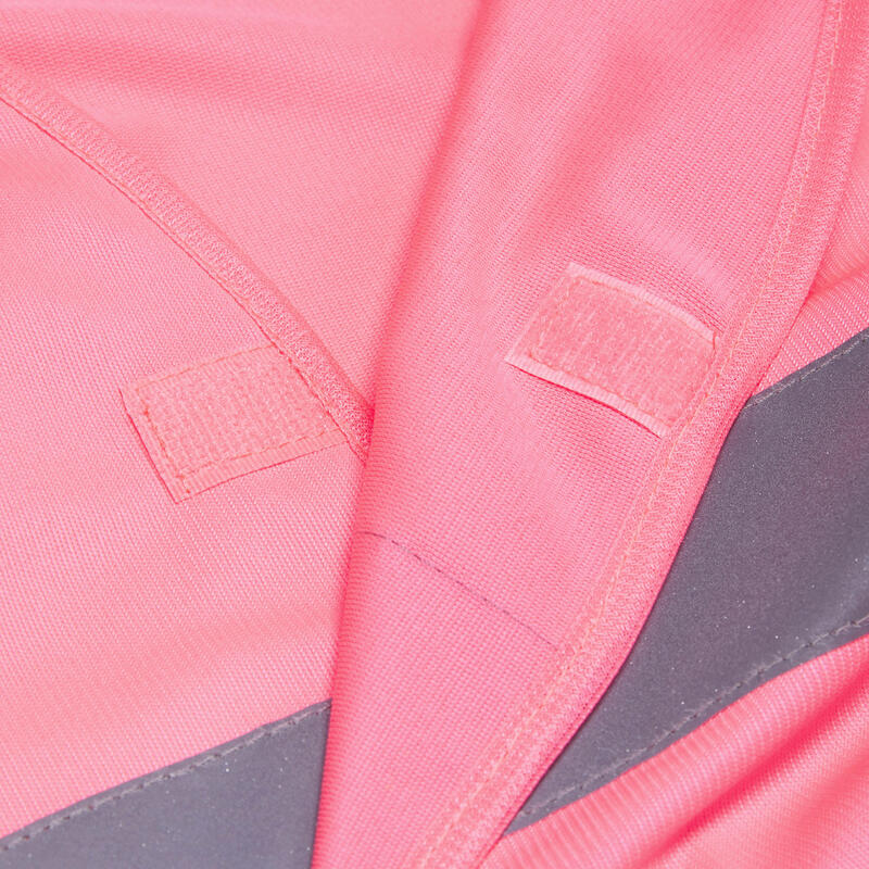 Cyklistická vesta 500 fluorescenční růžová