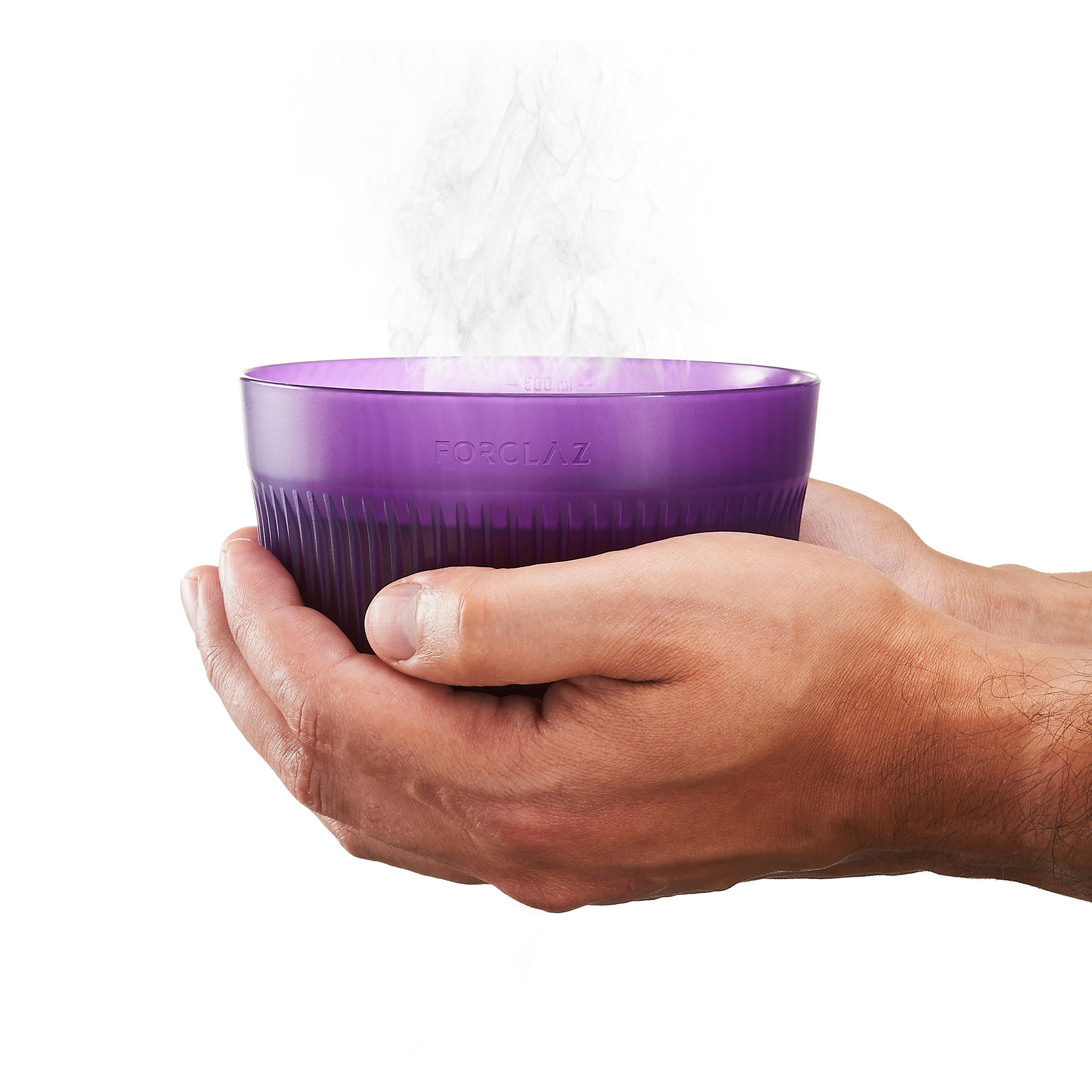 Stainless Steel Hiking Cook Set MT 500 Dark grey, Dark petrol blue