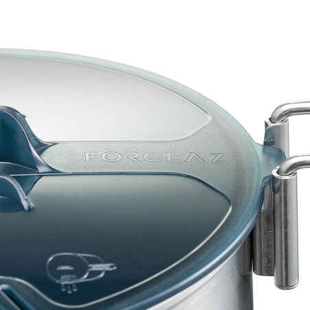 Stainless steel trekking cookset - 2-person - MT500