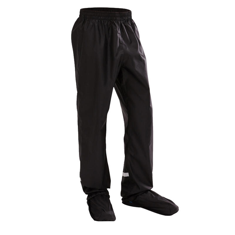 Surpantalon vélo ville enfant 300 noir