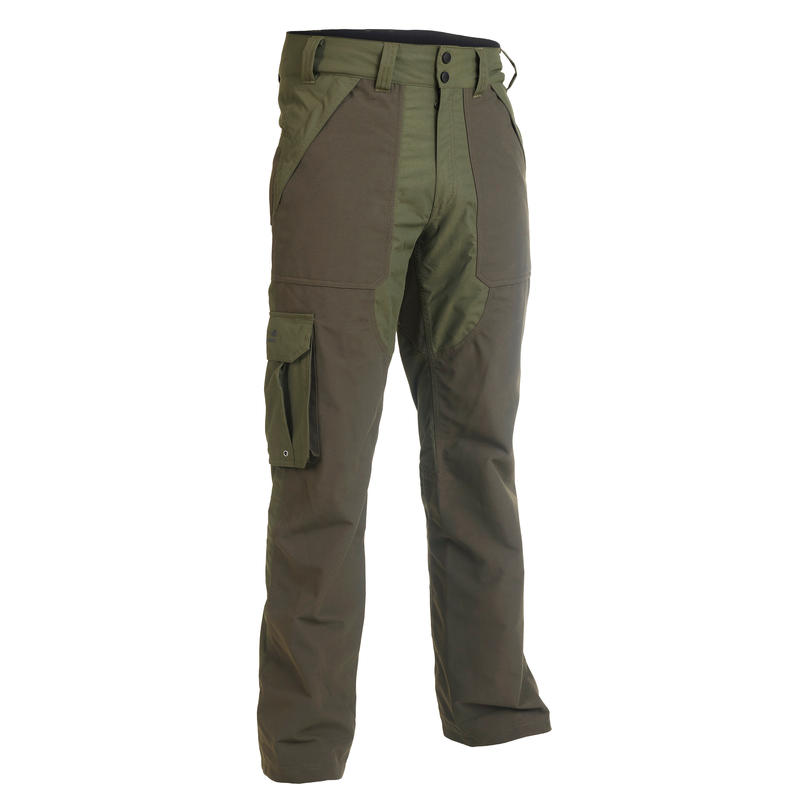 Pantalon chasse Inverness 500 imperméable vert Pantalon chasse Inverness 500 imperméable vert
