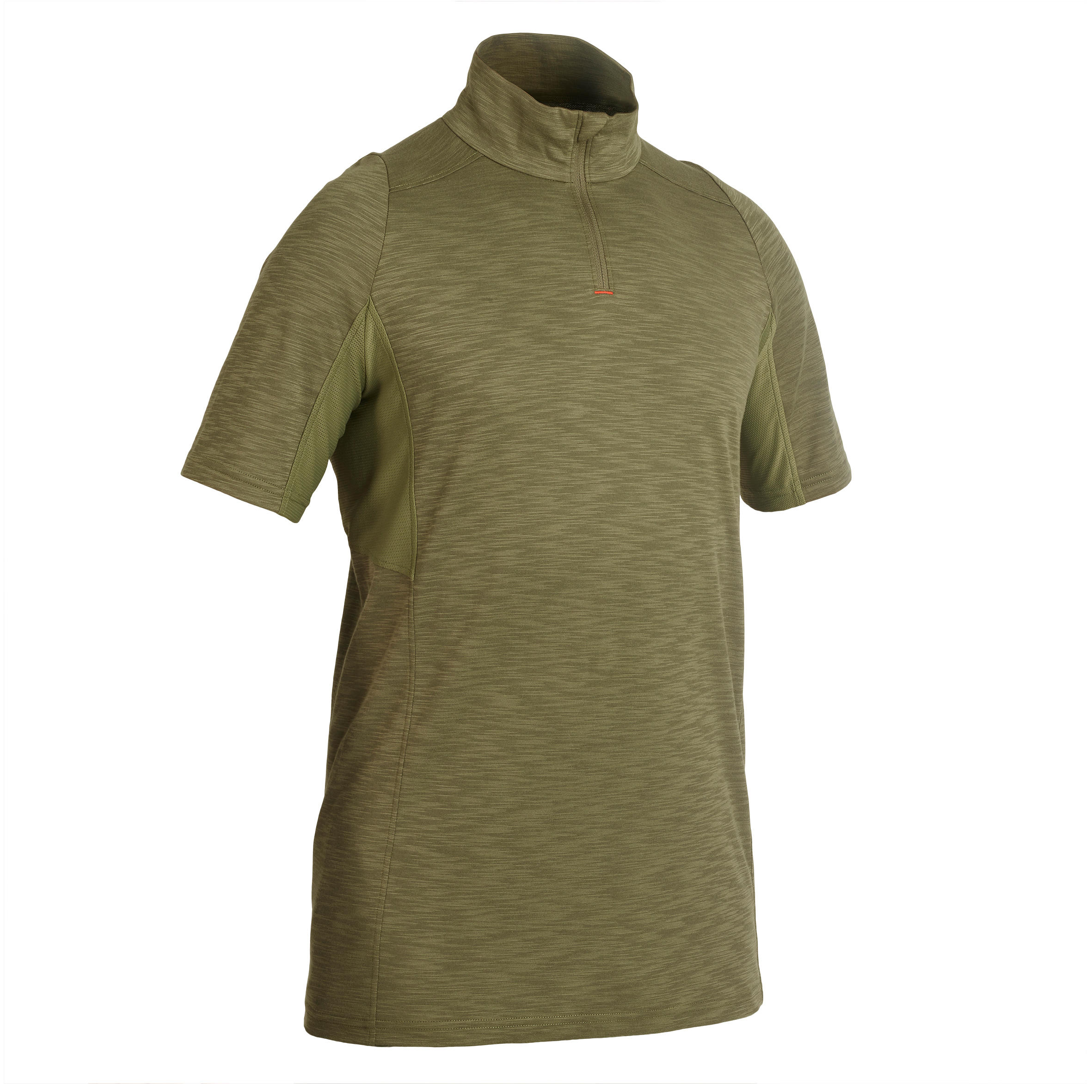 SOLOGNAC 500 Lightweight, Breathable Short-Sleeve Hunting T-Shirt - Green