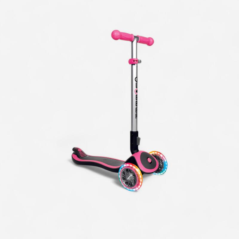 PRODUCTO OCASIÓN: Patinete Globber Niño Niña Rosa Luces de Colores