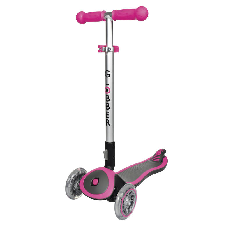  Trottinette  EXPERT LIGHT NEON PINK pour enfants Globber 