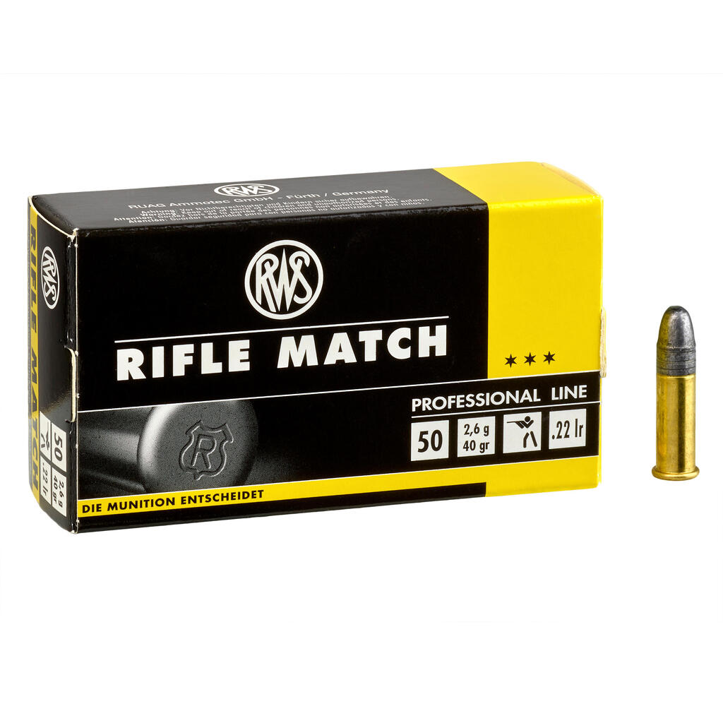 BULLET 22 LR Rifle Match RWS