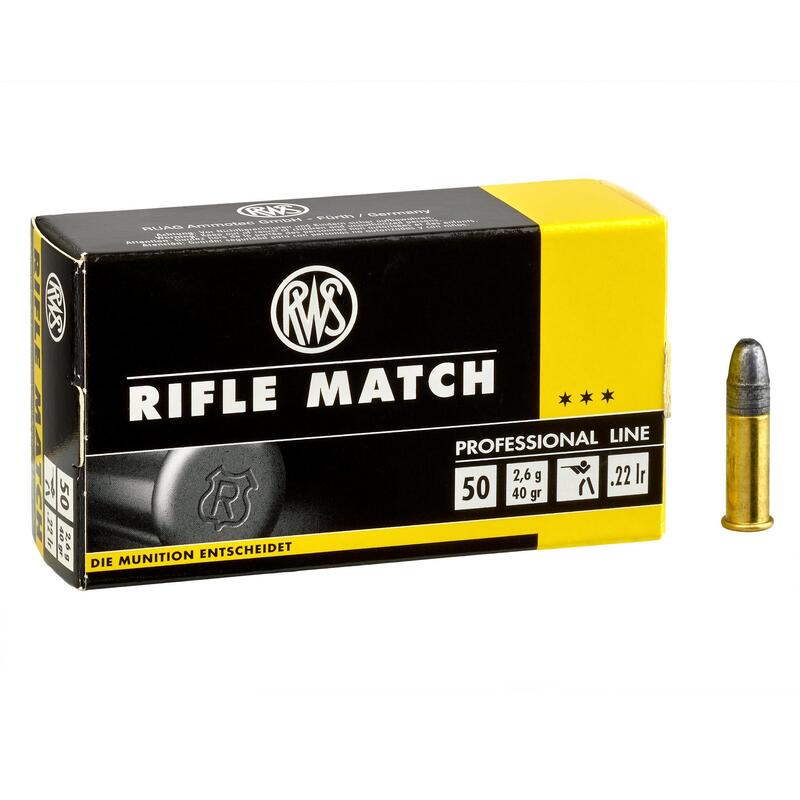 BALLE 22 LR Rifle Match RWS
