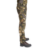 Hunting Silent Breathable Trousers 900 - Furtiv Camouflage