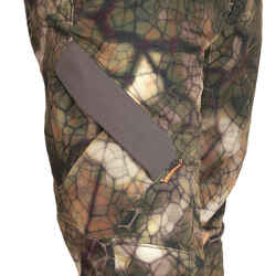 Hunting Silent Breathable Trousers 900 - Furtiv Camouflage
