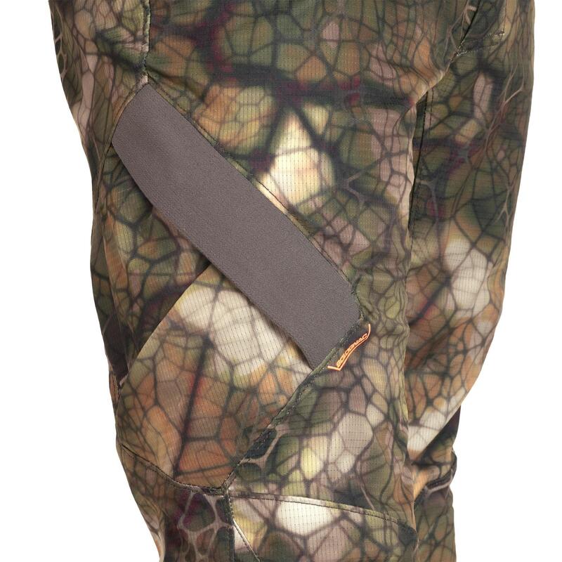 Jagdhose 900 Furtiv geräuscharm atmungsaktiv Camouflage 