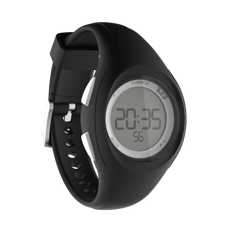 Montre chronomètre de course à pied W200 S noire