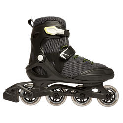 Fit100 Fitness Inline Skates Blackgrey