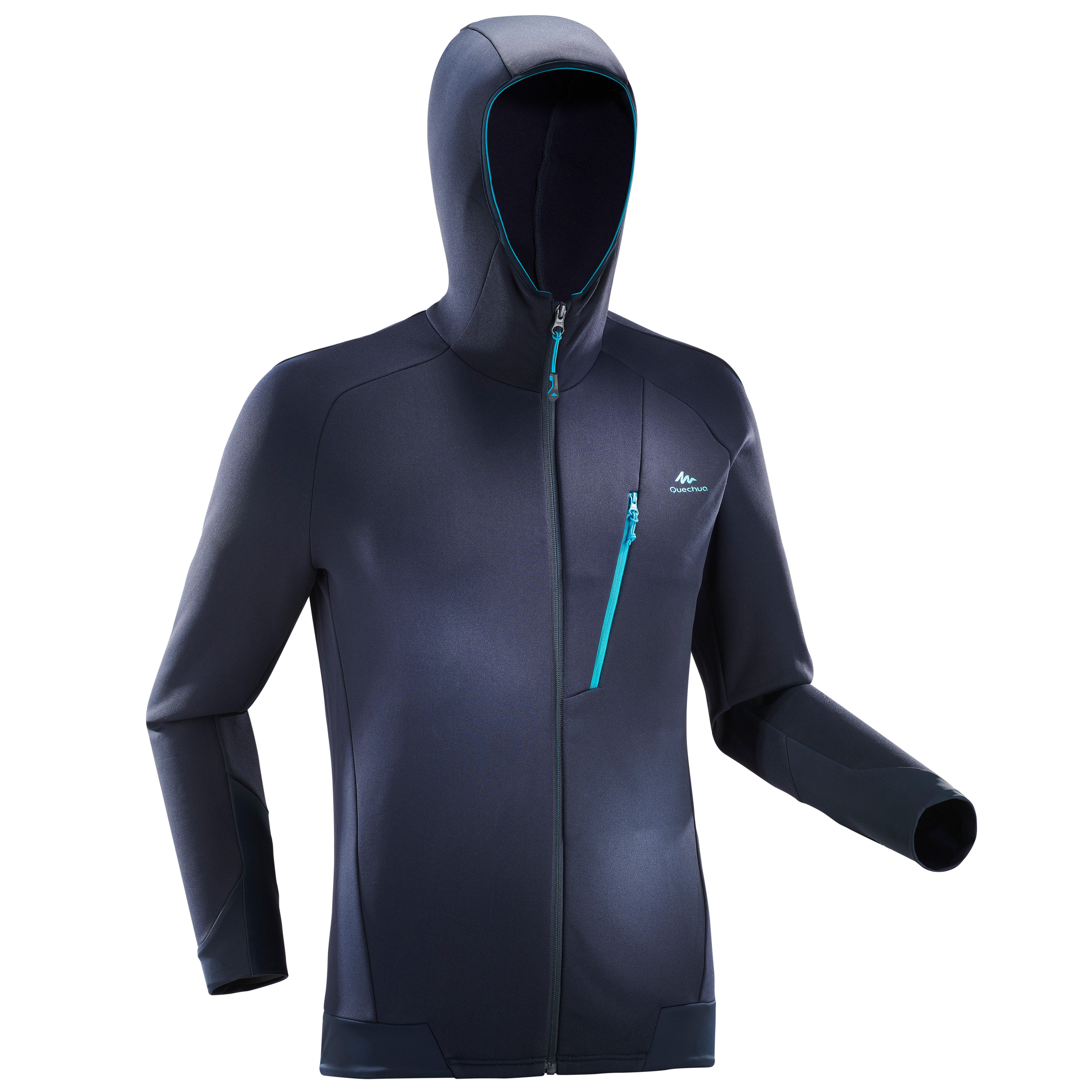 Veste polaire de randonnee montagne homme MH900 Bleu Marine QUECHUA Decathlon