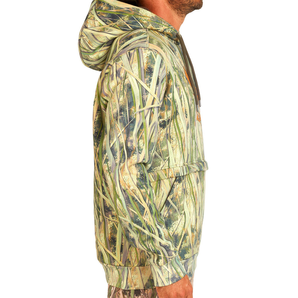 500 Hooded Hunting Sweatshirt - Wetlands Camo