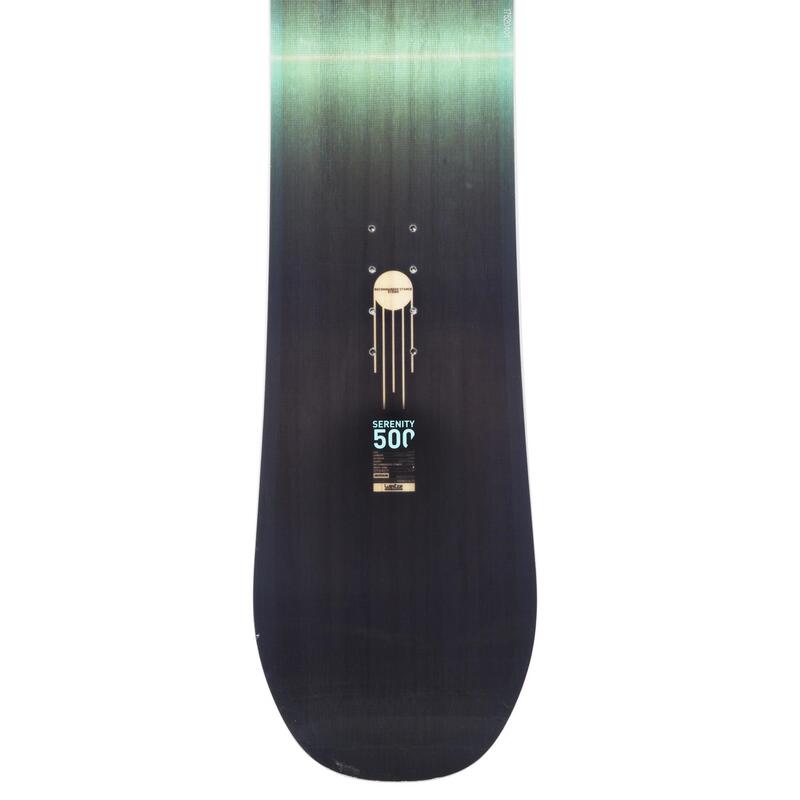 Placă Snowboard Pârtie & Freeride Serenity 500 Albastru Damă 