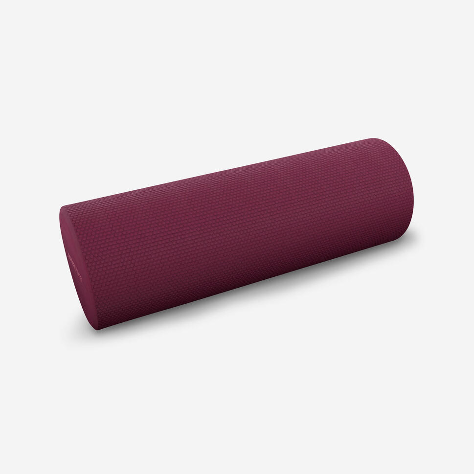 FOAM ROLLER MINI longueur 38cm Diamètre 13cm Violet NYAMBA Decathlon