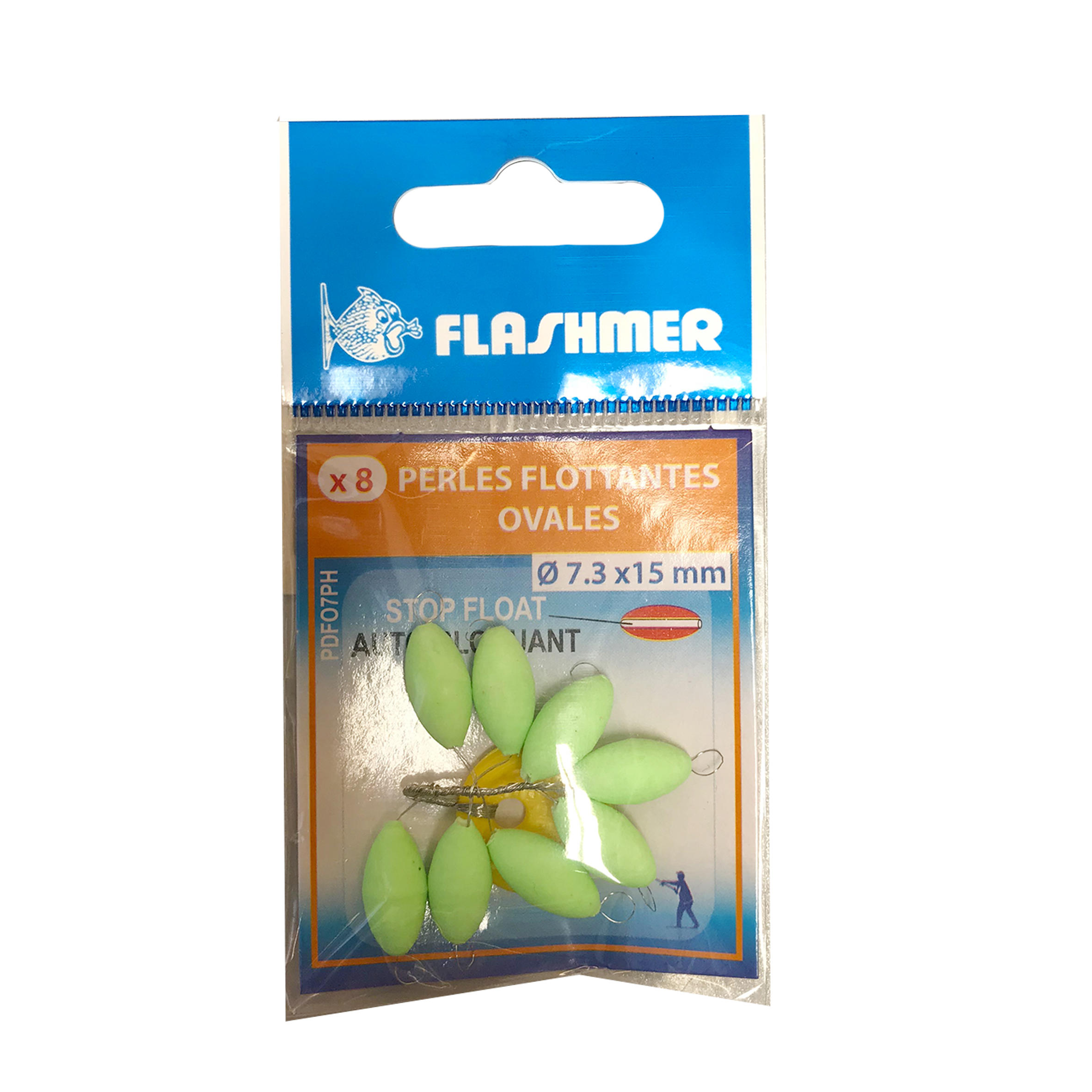 Flashmer Drijvende En Fluorescerende Ovalen Kralen Voor Zeevissen 10 Mm X8 flashmer kopen in de aanbieding