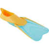 Palmes SUBEA de snorkeling SNK 500 enfant orange Turquoise