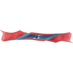 Palme SUBEA de snorkeling SNK 500 enfant Rose Turquoise