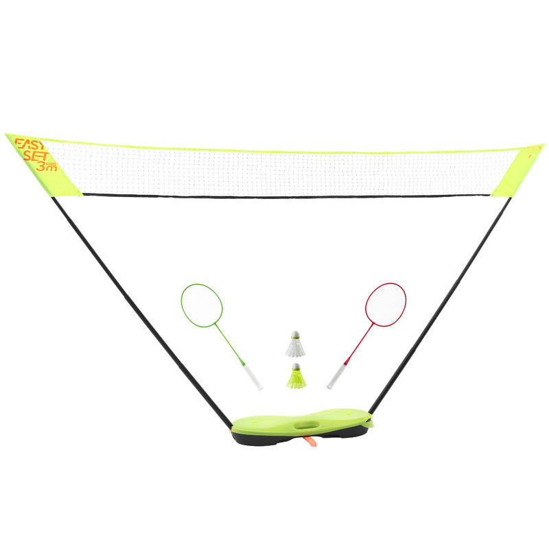 Easy Set 3 m Net and Racket Set - Yellow Easy Set 3 m Net and Racket Set - Yellow