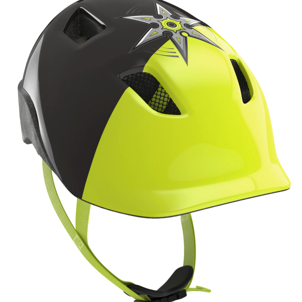 Yangsta Kinder-Fahrradhelm - Verstellbar (48-56 Cm), Mit Rücklicht, Insektenschutznetz & 12 Belüftungsöffnungen