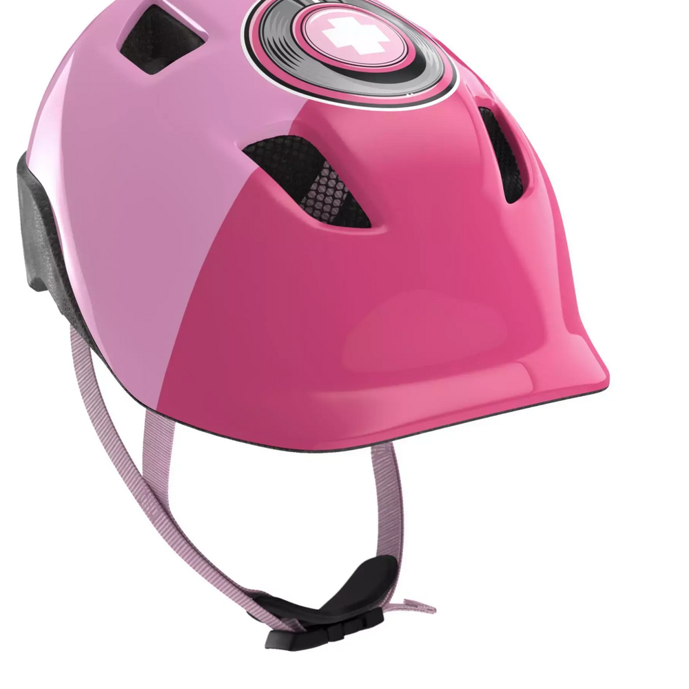 CAPACETE DE BICICLETA CRIANÇA 500 Rosa