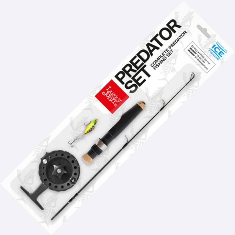 

Удочка-комплект зимняя Lucky John PREDATOR SET, X8536389