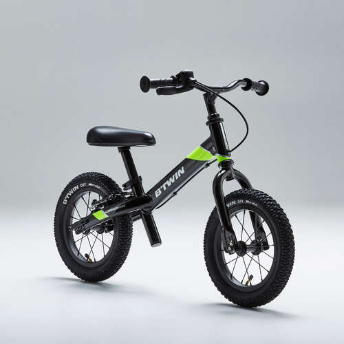 Bicicletă Fără Pedale Runride 12 900 Mtb Negru Galben Copii Btwin Decathlon Ro