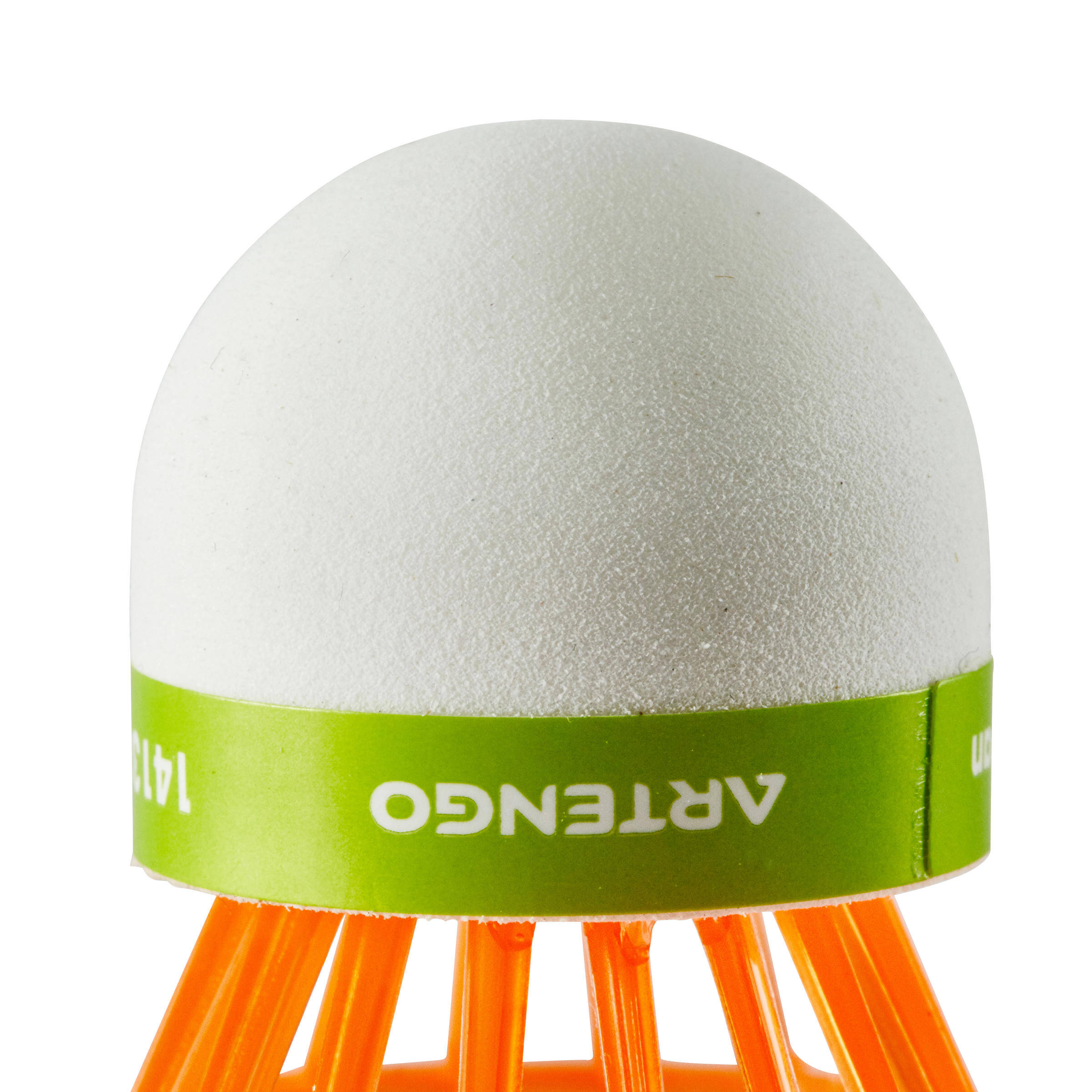 Badminton Plastic Shuttlecock PSC 100x1 Single Pack Orange -  2