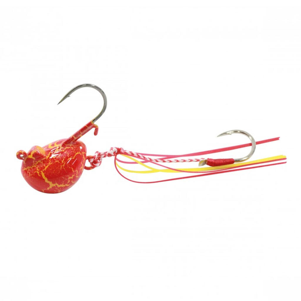Džigu galva makšķerēšanai jūrā “Magic Deep Cockle Red”, 20 g