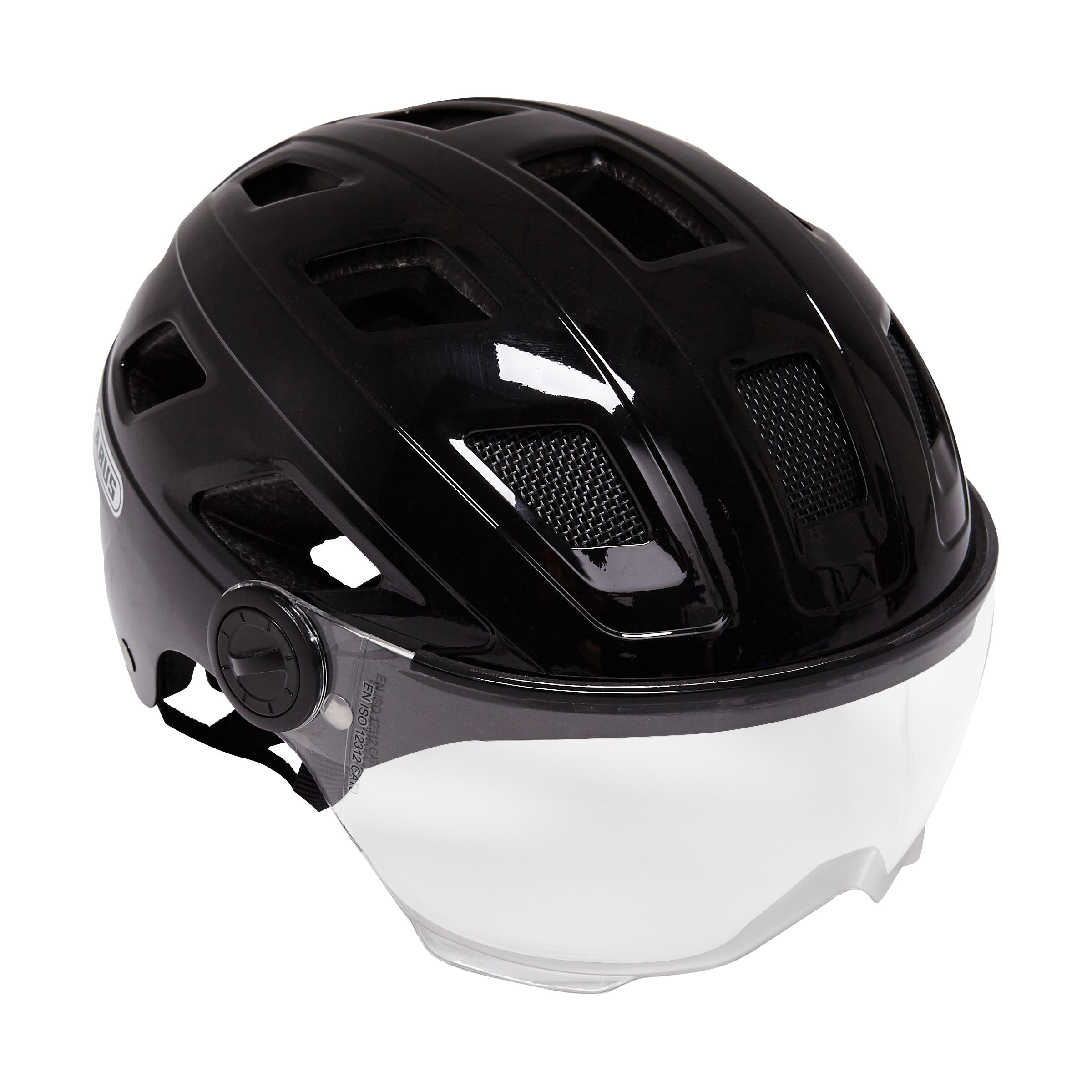 Casque vélo ville hyban fashion noir