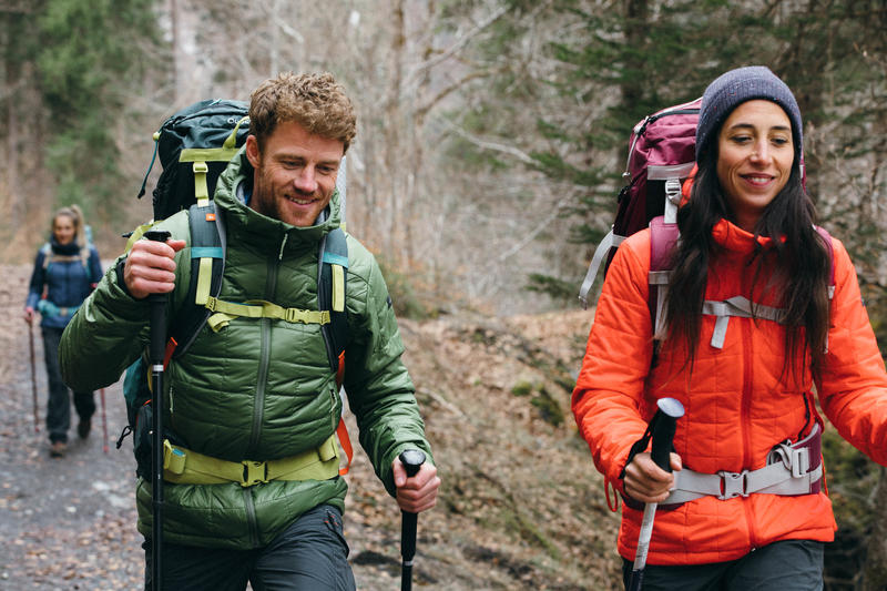 Easyfit Men's 70 Litre Mountain Trekking Backpack - Blue - Decathlon