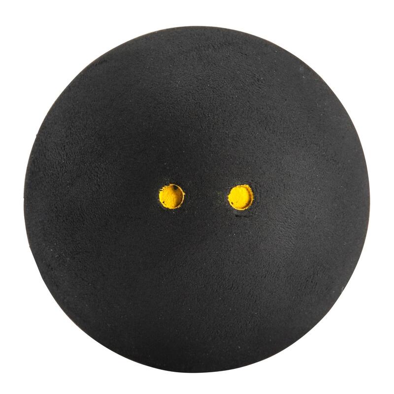Squash Ball - Double Yellow Dot DUNLOP - Decathlon