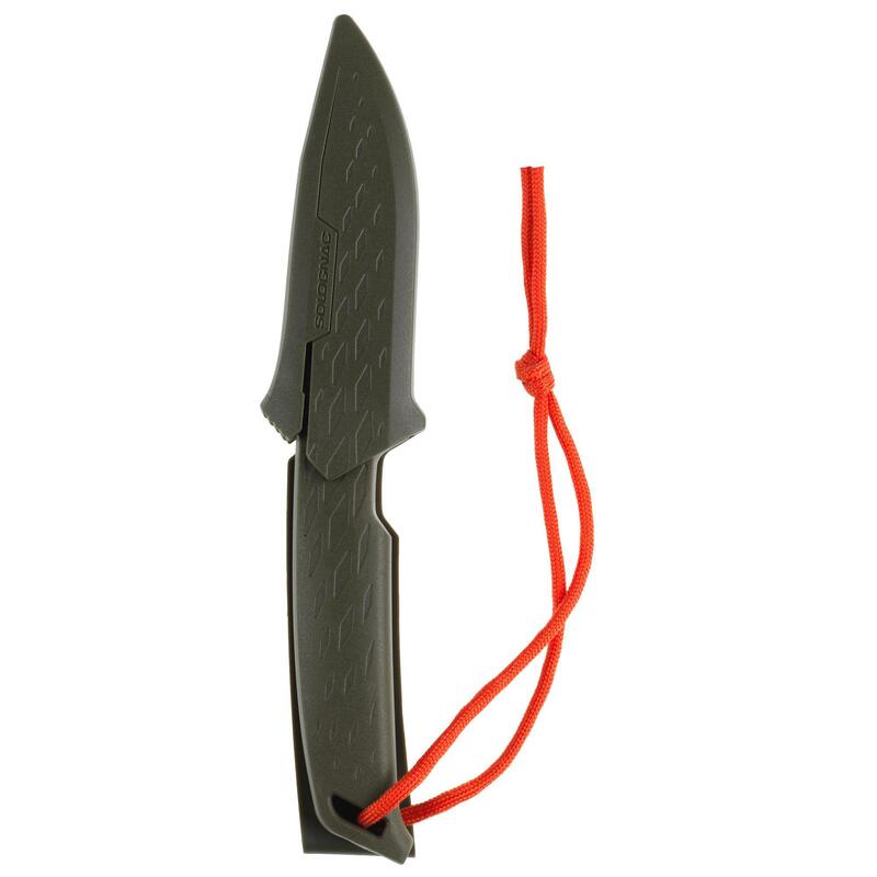 Lovecký nůž s pevnou čepelí 10 cm Sika 100 Grip zelený